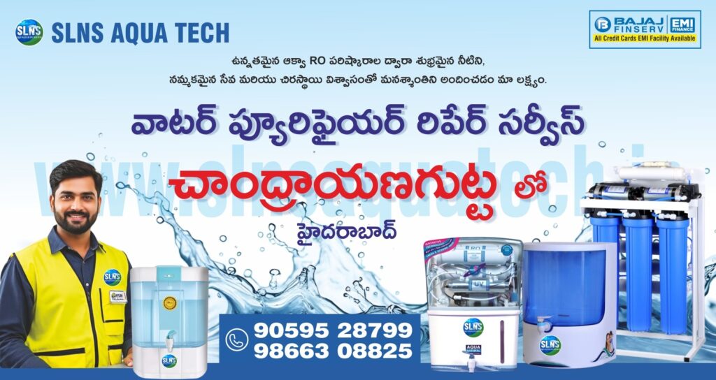 Water purifier repair service in Chandrayangutta