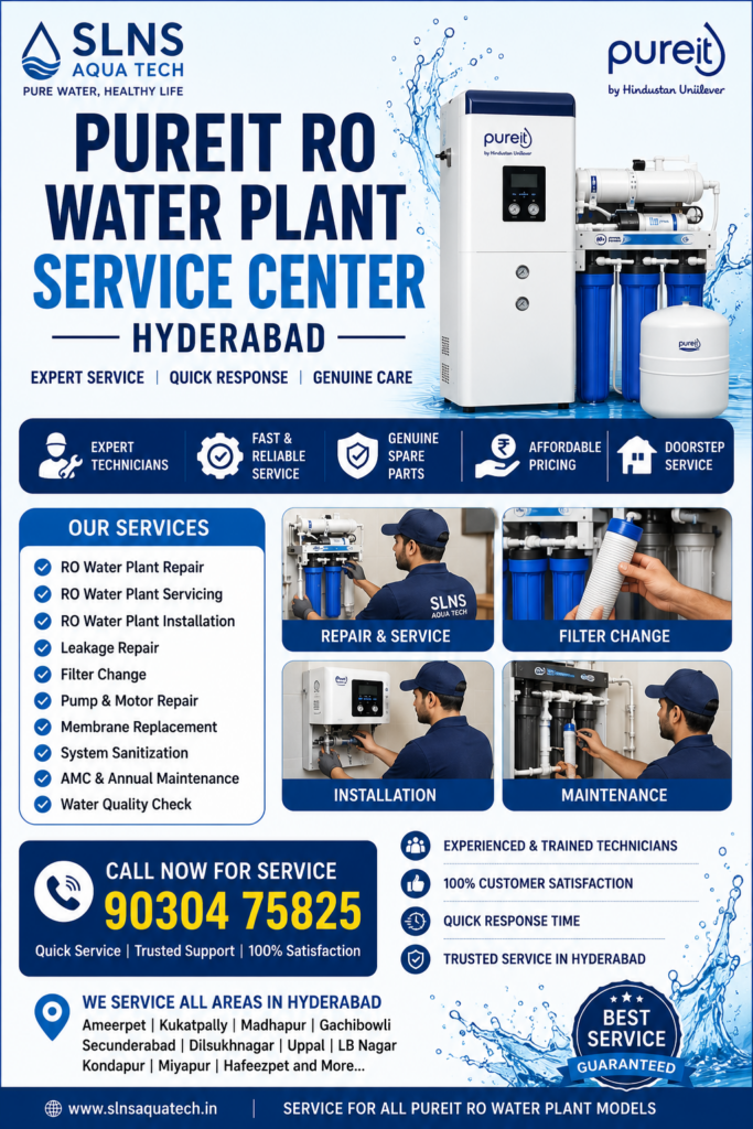 Pureit Ro Plant Service Center