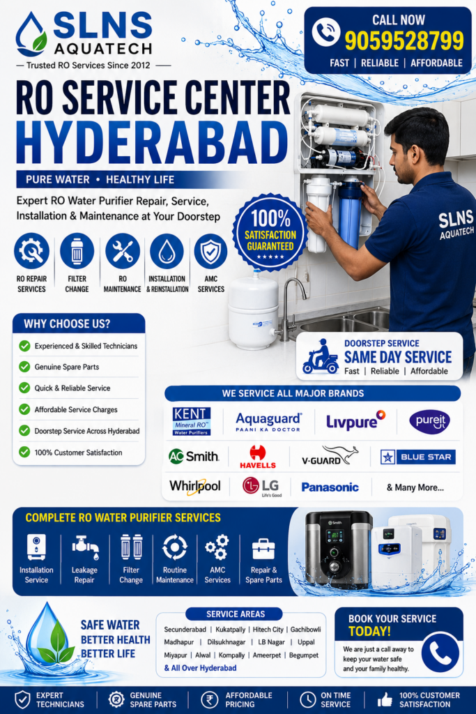 ro service Hyderabad