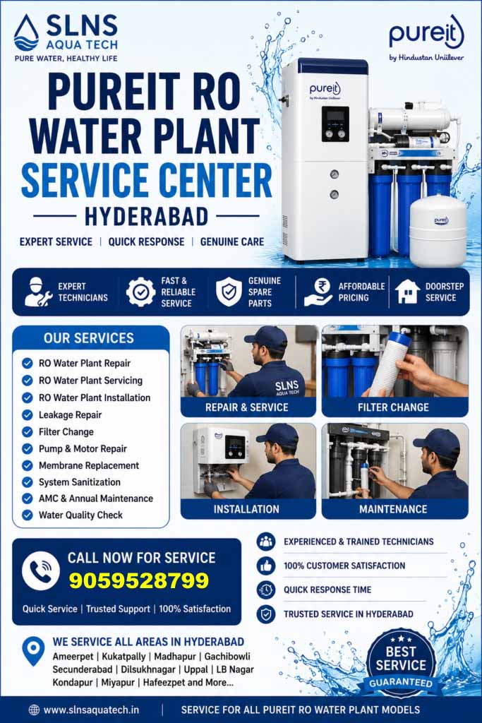 Pureit Ro Plant Service